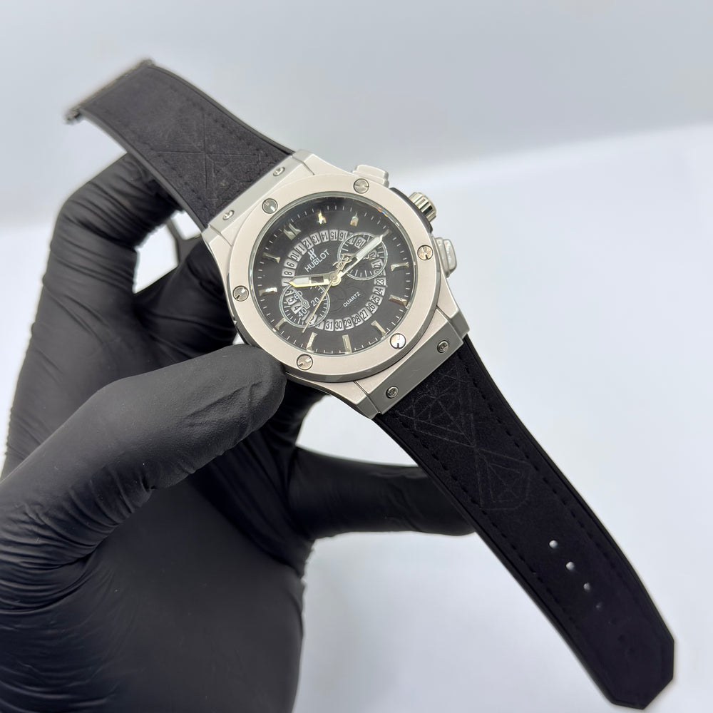 Hublot Black Skeleton Watch – All Black Luxury Automatic