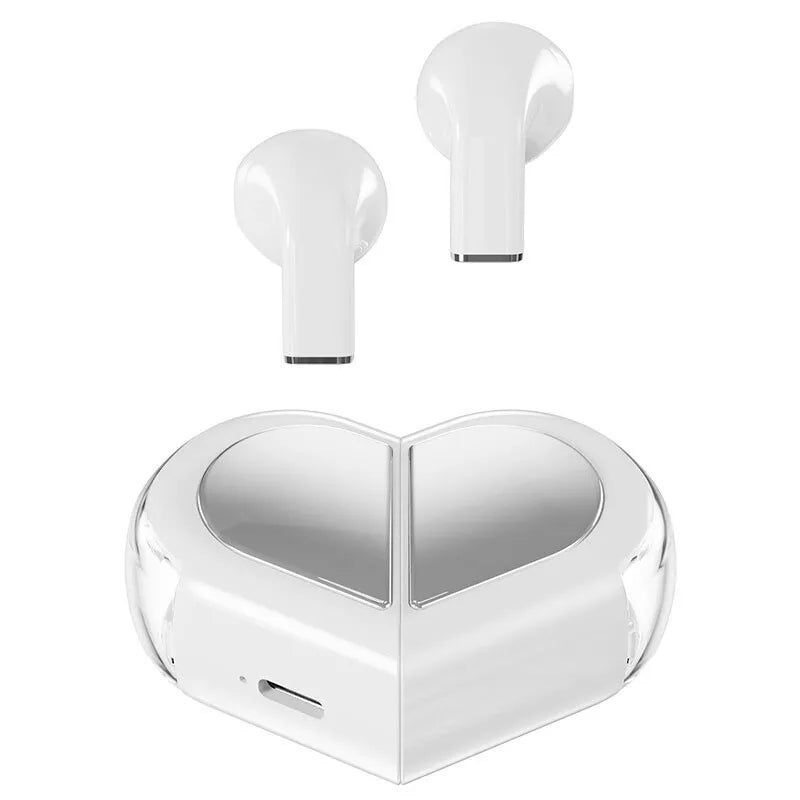 Beautiful & Attractive Heart Shaped Earbuds for Best Friends & Lovers